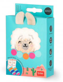 Sosete antiaderente adulti - Llama