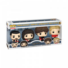 Set 4 figurine - Funko Pop! Rocks - Queen (Radio Ga Ga)