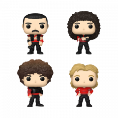 Set 4 figurine - Funko Pop! Rocks - Queen (Radio Ga Ga)