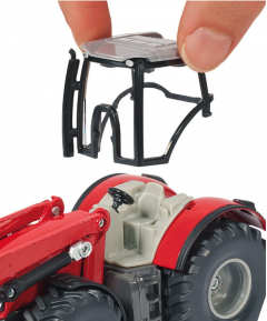 Jucarie - Tractor Massey Ferguson cu incarcator frontal (1985)