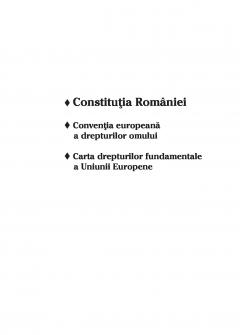 Constitutia Romaniei