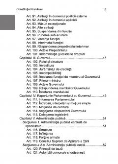 Constitutia Romaniei