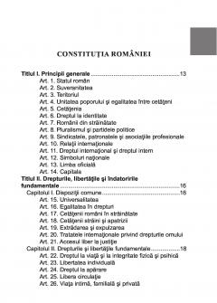 Constitutia Romaniei