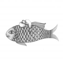 Print de arta - Pestele de aur