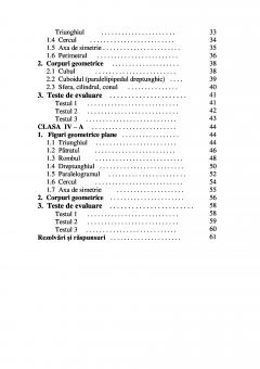 Matematica - Elemente de geometrie pentru clasele I - IV