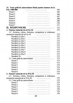 Sa invatam sa numaram clasele I - IV