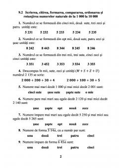 Sa invatam sa numaram clasele I - IV