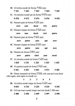 Sa invatam sa numaram clasele I - IV