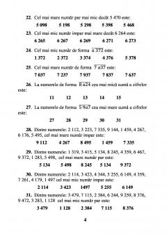 Sa invatam sa numaram clasele I - IV