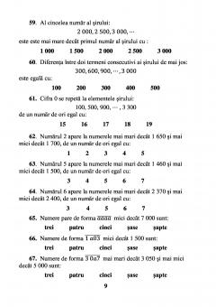 Sa invatam sa numaram clasele I - IV