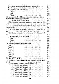 Sa invatam sa adunam si sa scadem clasele I - IV