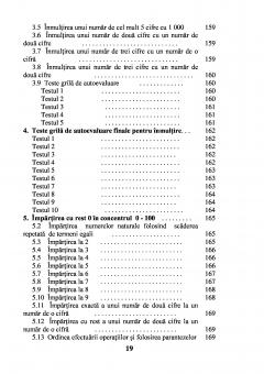Sa invatam sa inmultim si sa impartim - clasele II - IV