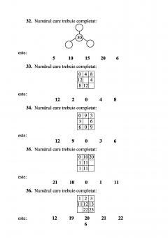 Sa pregatim rapid orice concurs de matematica – clasele I si II