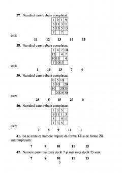 Sa pregatim rapid orice concurs de matematica – clasele I si II
