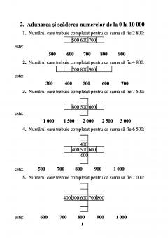 Sa pregatim rapid orice concurs de matematica - clasele a III-a si a IV-a