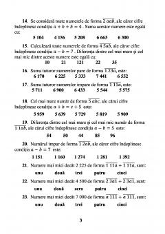 Sa pregatim rapid orice concurs de matematica - clasele a III-a si a IV-a