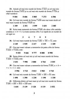 Sa pregatim rapid orice concurs de matematica - clasele a III-a si a IV-a