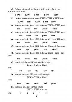Sa pregatim rapid orice concurs de matematica - clasele a III-a si a IV-a