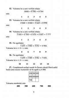 Sa pregatim rapid orice concurs de matematica - clasele a III-a si a IV-a