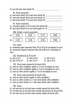 Matematica si explorarea mediului - Exercitii si probleme pentru clasa pregatitoare, clasa I si clasa a II –a