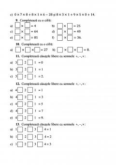 Matematica - Exercitii si probleme pentru clasele III si IV