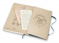 Carnet - Moleskine - Harry Potter - Sorting Hat - Tide Green - Limited Edition