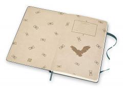 Carnet - Moleskine - Harry Potter - Sorting Hat - Tide Green - Limited Edition