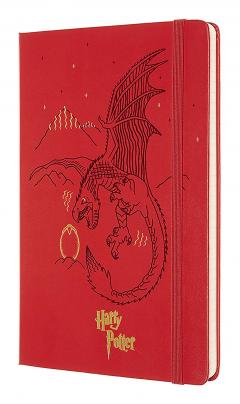 Carnet - Moleskine - Harry Potter Limited Edition - Dragon - Geranium Red