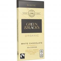 Ciocolata - 30% Cocoa White Chocolate, Organic 90g