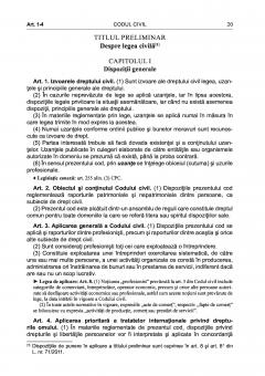 Codul civil si Legea de punere in aplicare