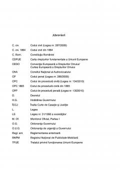 Codul civil si Legea de punere in aplicare