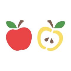 Set 6 sabloane - Fructe