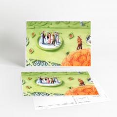 Carte postala - Dans