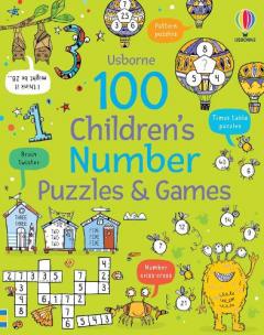 Coperta cărții 100 Children's Number Puzzles and Games