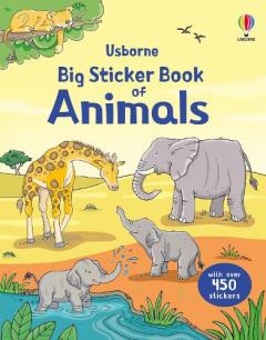 Coperta cărții Big Sticker Book of Animals