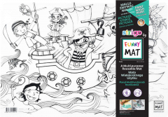 Plansa - Pirati + Set instrumente de colorat