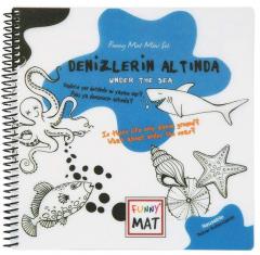 Plansa - Subacvatic, 6 pagini + Set instrumente de colorat