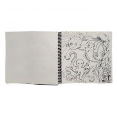 Plansa - Subacvatic, 6 pagini + Set instrumente de colorat