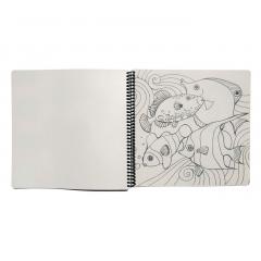 Plansa - Subacvatic, 6 pagini + Set instrumente de colorat