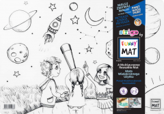 Plansa - Stele + Set instrumente de colorat