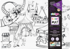 Plansa - Parc de Distractii + Set instrumente de colorat