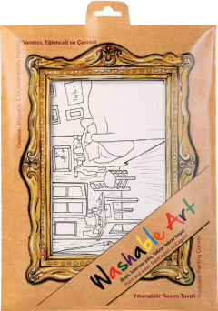 Plansa - Vincent Van Gogh - Camera in Arels + Set instrumente de colorat