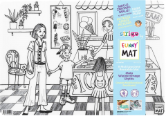 Plansa - Magazinul de Inghetata + Set instrumente de colorat