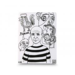 Plansa - Picasso + Set instrumente de colorat