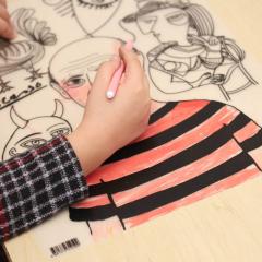 Plansa - Picasso + Set instrumente de colorat