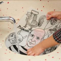 Plansa - Picasso + Set instrumente de colorat