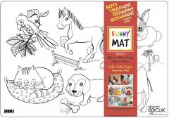 Plansa - Animale domestice + Set instrumente de colorat