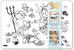 Plansa - Sirene + Set instrumente de colorat