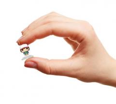 Set 4 figurine - Pop! Bitty - Stranger Things: Dustin, Lucas, Eleven with Electrodes + Mystery Pop!