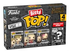 Set 4 figurine - Pop! Bitty - Game of Thrones: Tyrion Lannister, Cersei Lannister, The Hound + Mystery Pop!